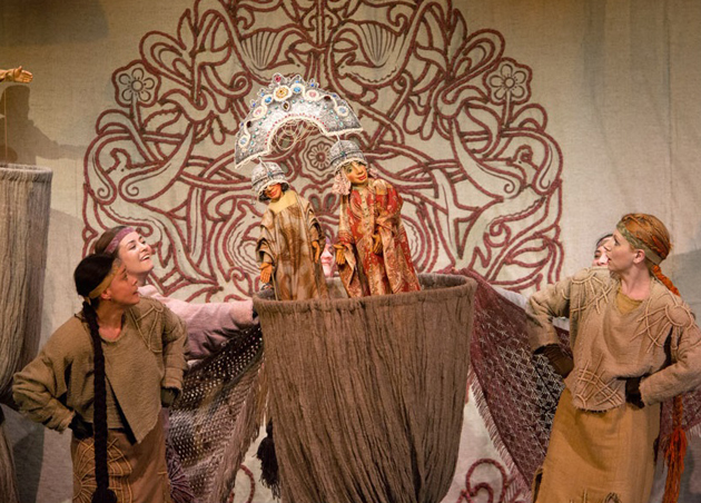 Гастроли Государственного академического Центрального театра кукол им. С. В. Образцова. Спектакль «Аленький цветочек»