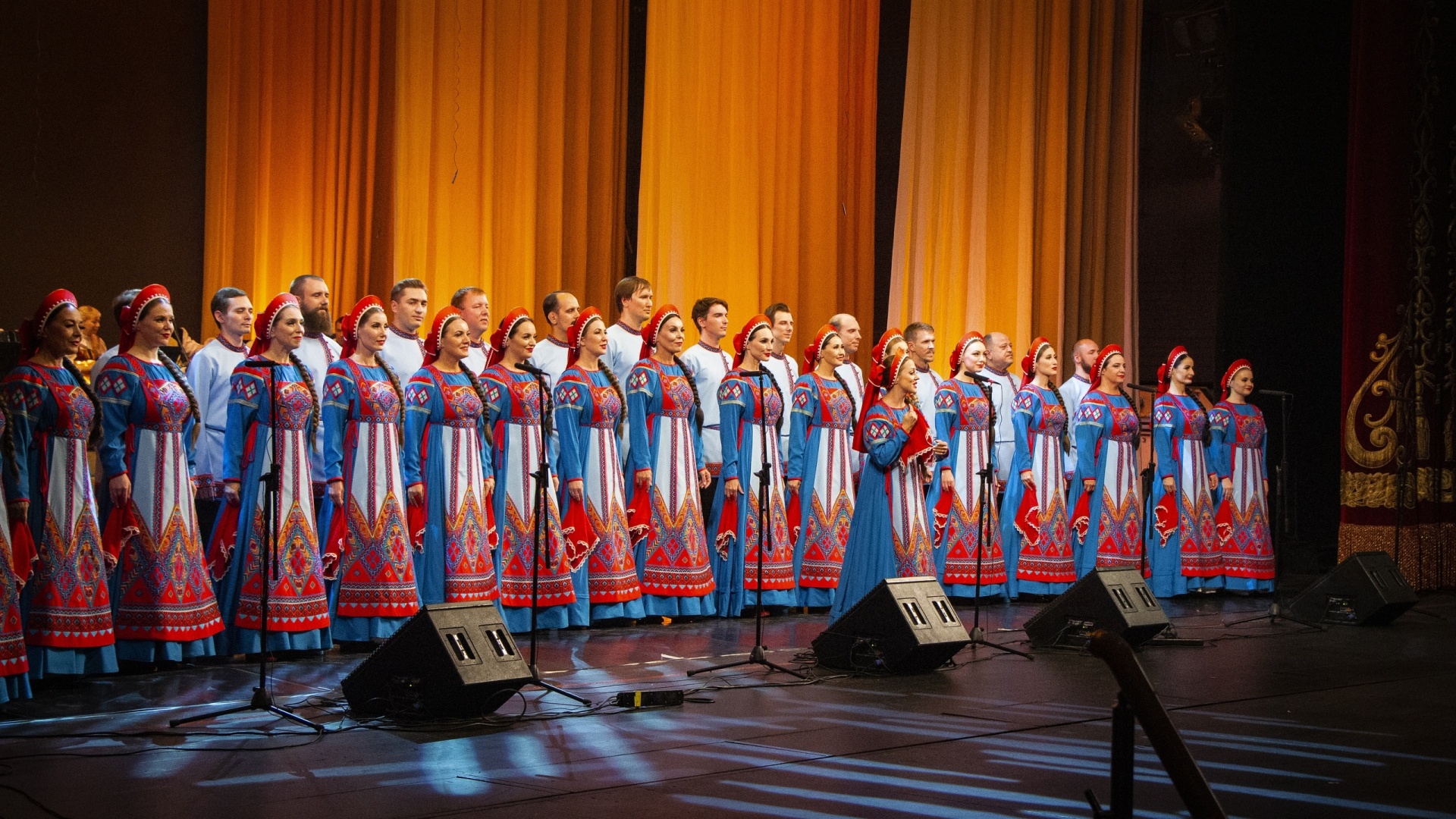 Концерт Волжского хора