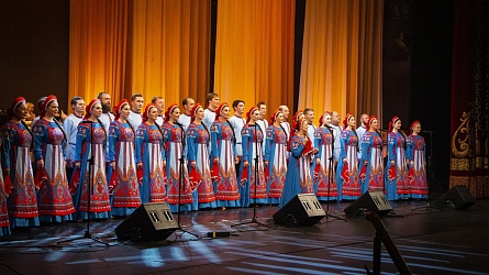 Концерт Волжского хора